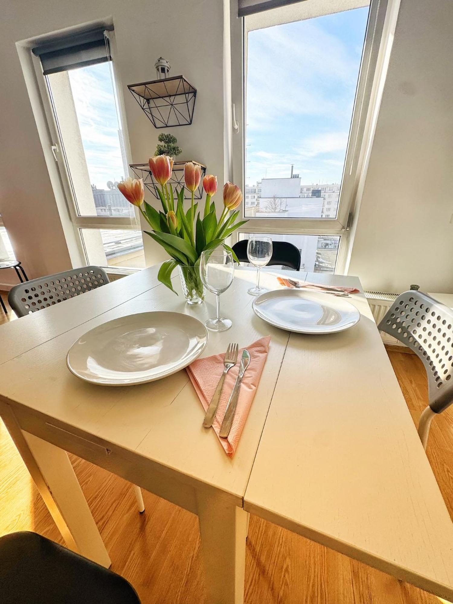 Hoza Apartament Studio W Centrum Warszawy Warsawa Bagian luar foto